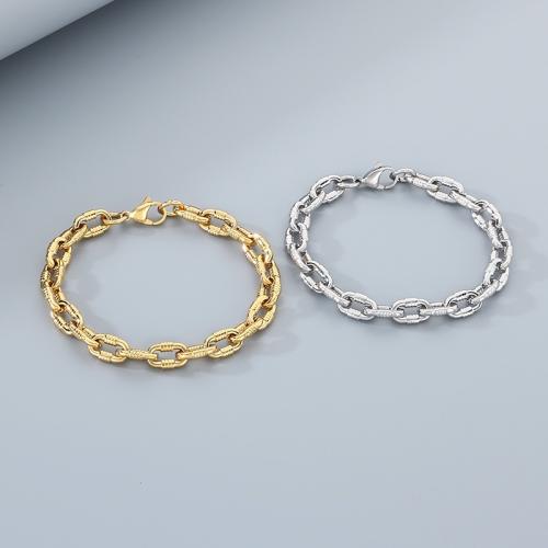 304 Stainless Steel Bracelet, plated, fashion jewelry & Unisex, more colors for choice, Sold By PC