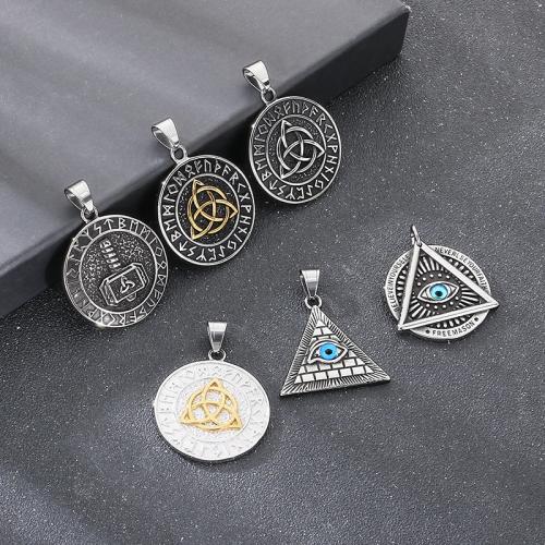 Stainless Steel Pendants, 304 Stainless Steel, plated, DIY & different styles for choice, Sold By PC