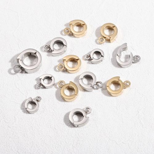 Stainless Steel Snap on Bail, 304 Stainless Steel, Vacuum Ion Plating, DIY, more colors for choice, 11x8mm, 10PCs/Bag, Sold By Bag