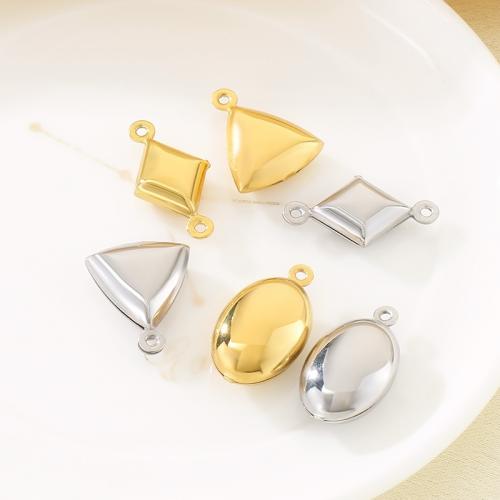 Edelstahl Schmuck Anhänger, 304 Edelstahl, goldfarben plattiert, DIY, keine, verkauft von PC