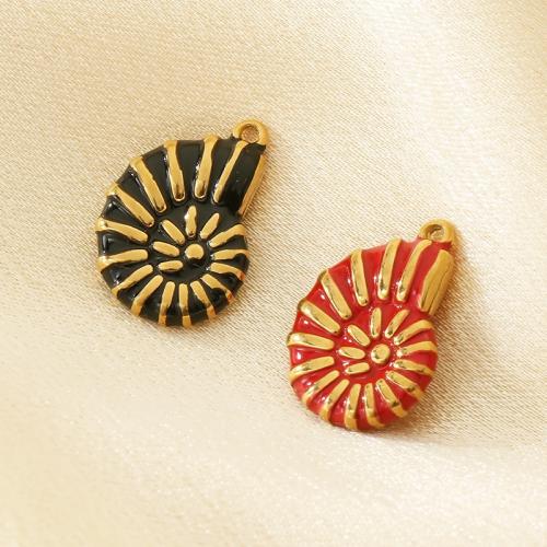 Edelstahl Tieranhänger, 304 Edelstahl, goldfarben plattiert, DIY & Emaille, keine, verkauft von PC