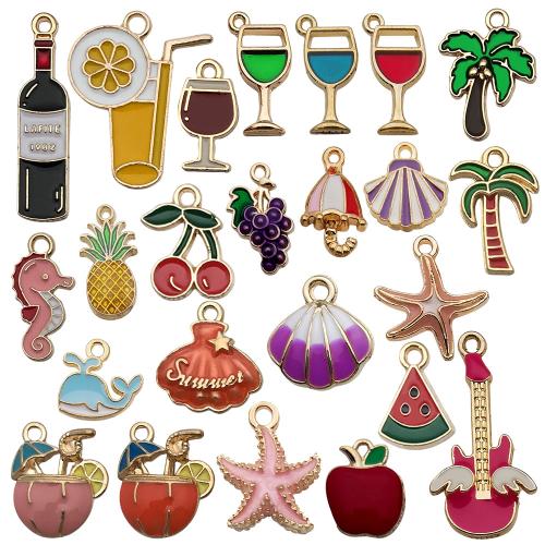 Tibetan Style Enamel Pendants, plated, DIY & different styles for choice, Sold By PC