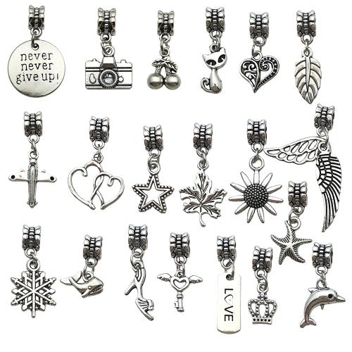 Tibetan Style Pendants, antique silver color plated, DIY & different styles for choice, Sold By PC