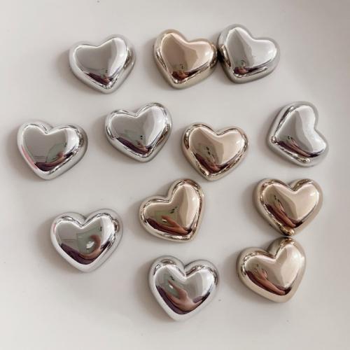 Handy DIY Kit, Harz, goldfarben plattiert, keine, 20x17mm, Bohrung:ca. 1mm, 10PCs/Tasche, verkauft von Tasche