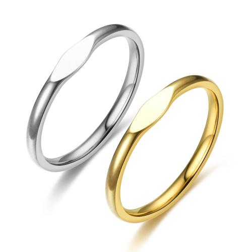 Палец кольцо из нержавеющей стали, Нержавеющая сталь 304, плакирован золотом, ювелирные изделия моды & лазерная модель, Много цветов для выбора, отверстие:Приблизительно 1mm, продается PC