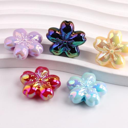 Mobile Phone DIY Decoration, Acrylic, gold color plated, more colors for choice, 22.50x23.50x8.70mm, 20PCs/Bag, Sold By Bag