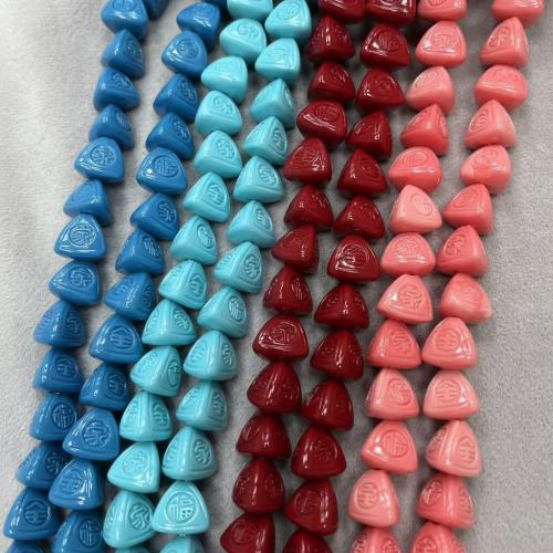 Shell Powder Бусины, DIY, Много цветов для выбора, 10mm, 100ПК/сумка, продается сумка