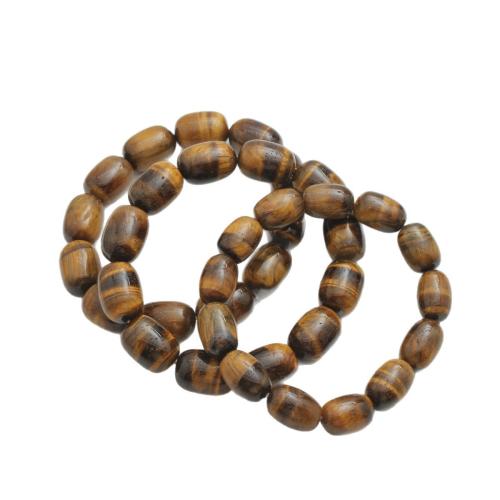 Natural Tiger Eye Bracelets, fashion jewelry, mixed colors, Length:Approx 21 cm, Sold By PC