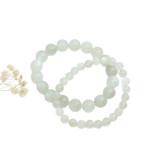 Edelstein Armbänder, Mondstein, Modeschmuck, gemischte Farben, Länge:ca. 21 cm, verkauft von PC