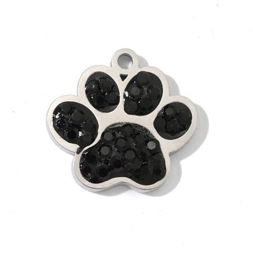 Bijoux pendentifs en acier inoxydable , Acier inoxydable 304, avec Pierre naturelle, Placage, DIY & styles différents pour le choix & avec strass, Vendu par PC