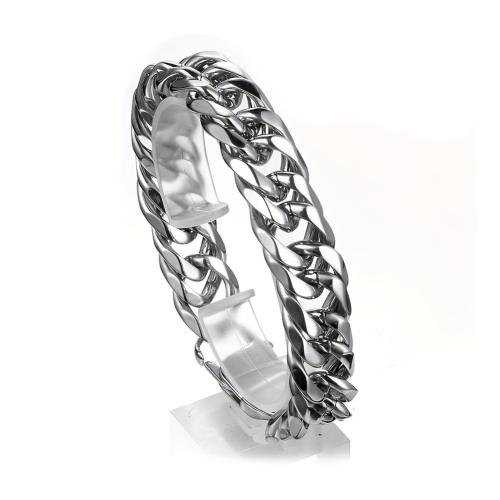 304 Edelstahl Armband, poliert, verschiedene Größen vorhanden & für den Menschen, verkauft von PC