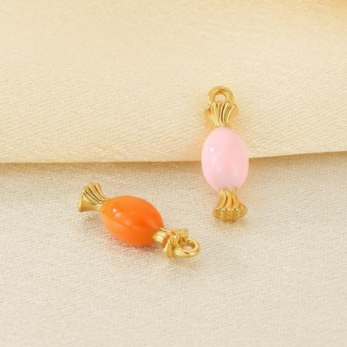 Edelstahl Schmuck Anhänger, 304 Edelstahl, goldfarben plattiert, DIY & Emaille, keine, verkauft von PC