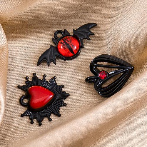 Harz Zinklegierung Anhänger, mit Harz, plattiert, DIY, keine, 100PCs/Tasche, verkauft von Tasche