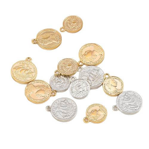 Подвески из пластика, покрытого медью, Пластик с медным покрытием, DIY, Много цветов для выбора, 10ПК/сумка, продается сумка