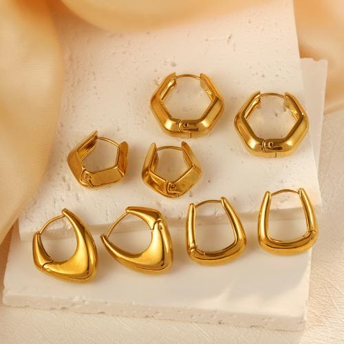 Edelstahl-Hebel zurück-Ohrring, 304 Edelstahl, plattiert, Modeschmuck, keine, verkauft von Paar