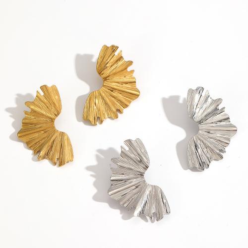 Edelstahl Ohrringe, 304 Edelstahl, plattiert, Modeschmuck, keine, verkauft von Paar