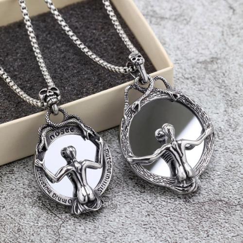 Stainless Steel Skull Pendants, 304 Stainless Steel, Mirror, polished, different styles for choice & for man, Sold By PC