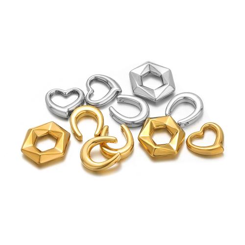 Edelstahl Schmuck Anhänger, 304 Edelstahl, goldfarben plattiert, DIY, keine, 5PCs/Tasche, verkauft von Tasche
