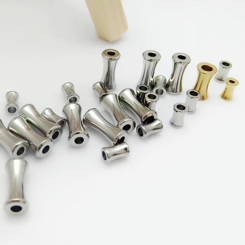 Perlas de acero inoxidable, acero inoxidable 304, con metal, chapado, Bricolaje & diferentes estilos para la opción, Vendido por UD