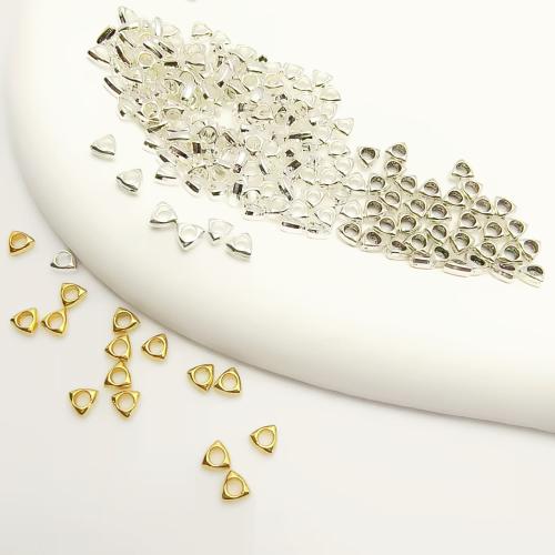 Разделитель бусин Рондель из цикового сплава, цинковый сплав, Треугольник, Другое покрытие, DIY & разный размер для выбора, Много цветов для выбора, продается PC