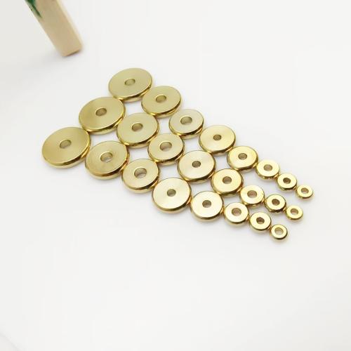 Messing Beilagscheibe, goldfarben plattiert, DIY & verschiedene Größen vorhanden, verkauft von PC