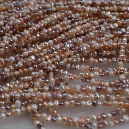 Бусины из пресноводного культивированного жемчуга Кейши, Пресноводные жемчуги, Нерегулярные, DIY, Много цветов для выбора, 4-5mm, продается Strand
