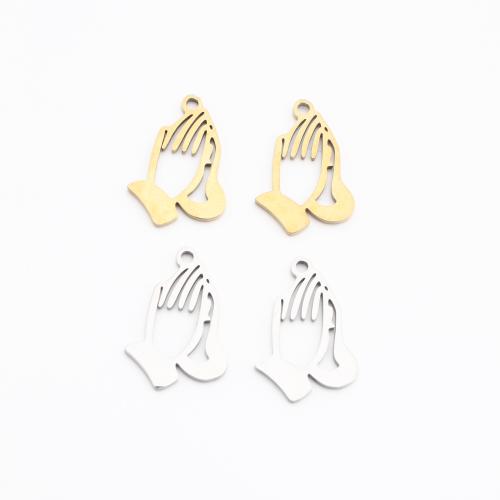 Edelstahl Schmuck Anhänger, 304 Edelstahl, Hand, plattiert, DIY & hohl, keine, 17x11.50x1mm, verkauft von PC