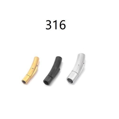 Edelstahl Bajonettverschluss, 316 Edelstahl, DIY & verschiedene Größen vorhanden, keine, verkauft von PC