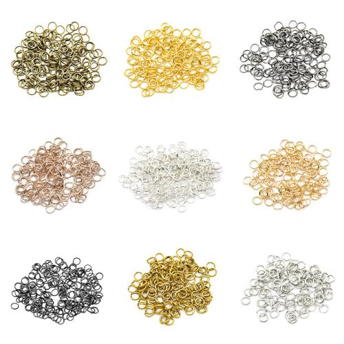 Eisen geschlossene Biegering, Kreisring, plattiert, DIY & verschiedene Größen vorhanden, keine, 500G/Menge, verkauft von Menge