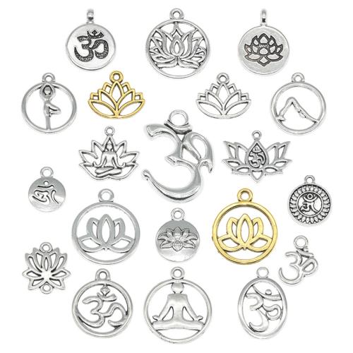 Zink-Aluminium-Anhänger, Zinklegierung, plattiert, DIY & verschiedene Stile für Wahl, verkauft von PC