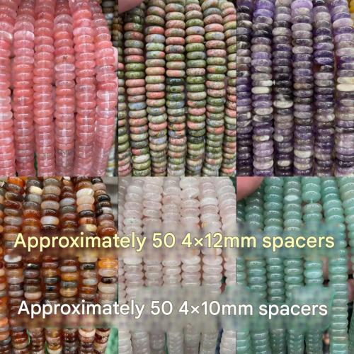 Gemstone Jewelry Beads, Natural Stone, DIY, more colors for choice, 4x12mm, 50PCs/Strand, Sold Per 40 cm Strand