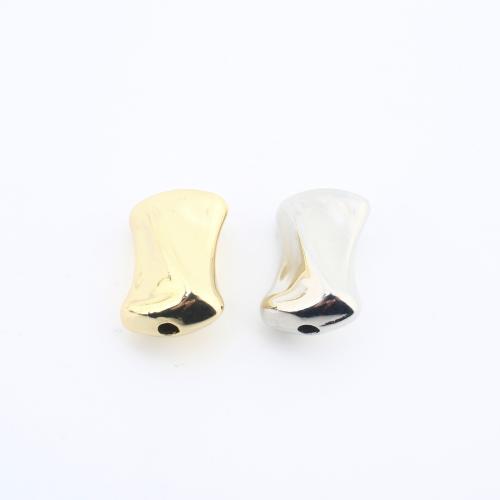 Messing Schmuckperlen, plattiert, DIY, keine, frei von Nickel, Blei & Kadmium, 18x12x9mm, verkauft von PC