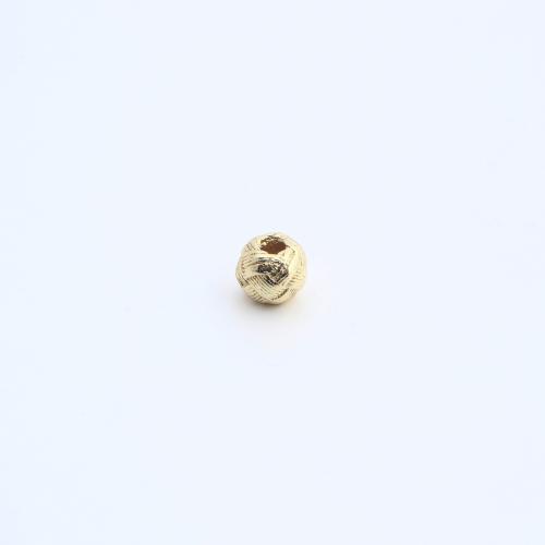 Brass Spacer Beads, plated, DIY, golden, nickel, lead & cadmium free, 6x7x7mm, Sold By PC