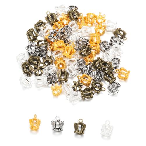 Pendentifs de couronne en alliage zinc, alliage de zinc, Placage, DIY, plus de couleurs à choisir, 15x13mm, Vendu par PC