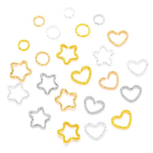 Iron Linking Ring, plated, DIY & different styles for choice, Sold By PC