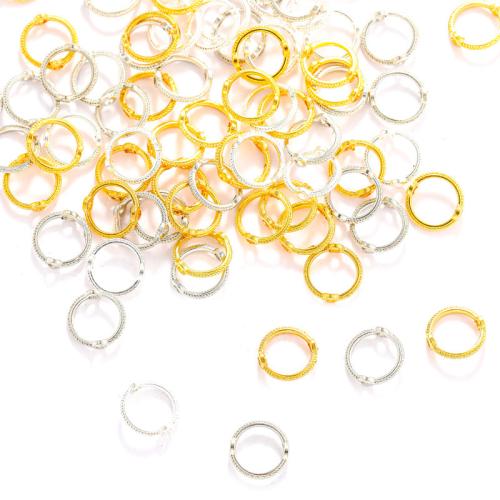 alliage de zinc Cadre perle, Placage, DIY & normes différentes pour le choix, plus de couleurs à choisir, Vendu par PC