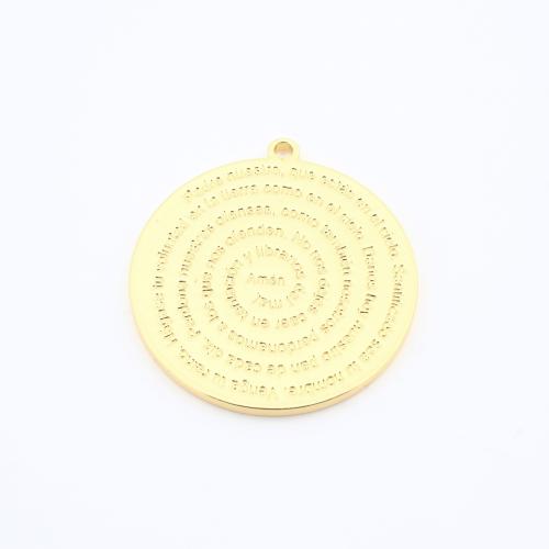 Bijoux pendentifs en laiton, Placage, DIY, doré, protéger l'environnement, sans nickel, plomb et cadmium, 33x31x2mm, Vendu par PC