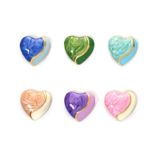 Enamel Stainless Steel Finger Ring, 304 Stainless Steel, gold color plated, fashion jewelry, more colors for choice, Sold By PC