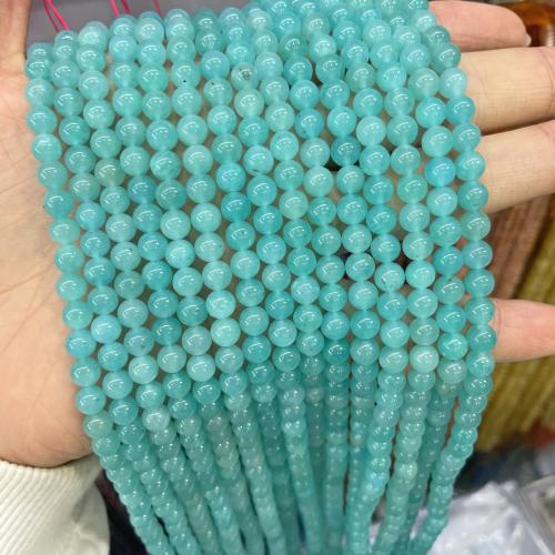 Natural Amazonite Beads, Amazonite, DIY, blue, Sold Per 38 cm Strand