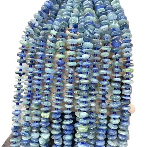 Natural Quartz Jewelry Beads, Kyanite, DIY, mixed colors, 12mm, Sold Per 38 cm Strand