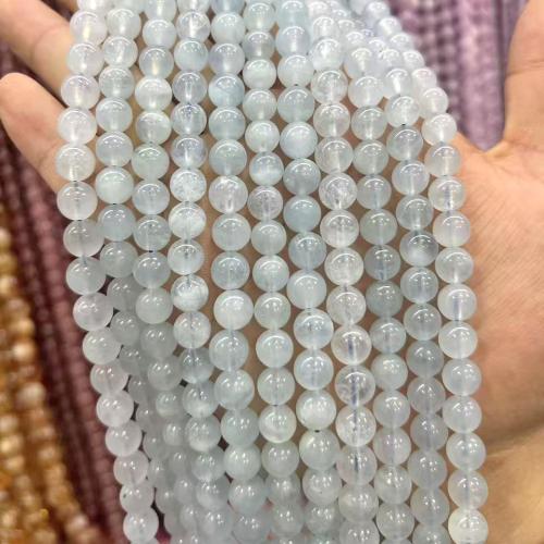 Gemstone Jewelry Beads, Aquamarine, DIY, mixed colors, 6-12mm, Sold Per 38 cm Strand