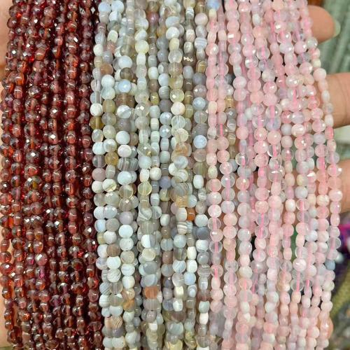 Gemstone Jewelry Beads, Natural Stone, DIY, more colors for choice, 4mm, Sold Per 38 cm Strand
