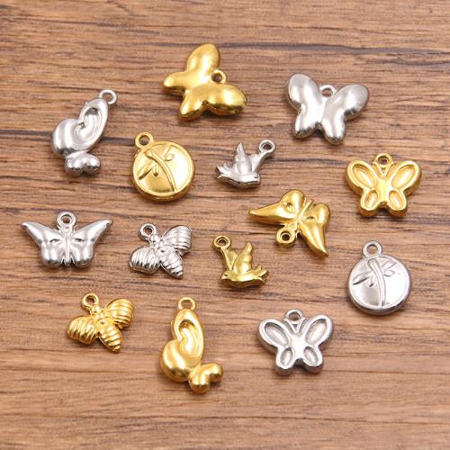 Edelstahl Tieranhänger, 304 Edelstahl, plattiert, DIY, keine, verkauft von PC