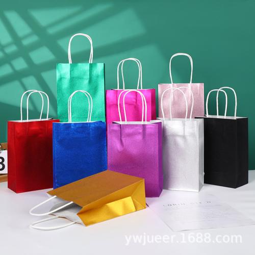 Kraft Gift Bag, printing, different size for choice, more colors for choice, Sold By PC