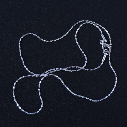 acero inoxidable 304 collar, Joyería & para mujer, 450x1.20mm, Vendido por UD