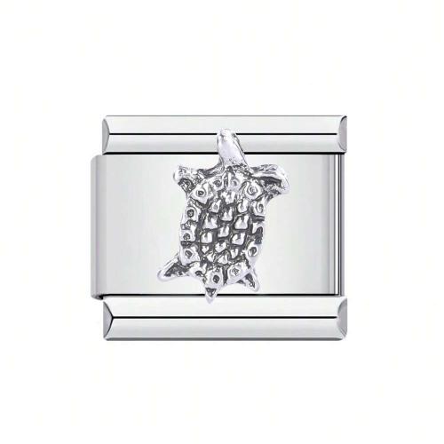 Stainless Steel Bracelet Finding, 306 Stainless Steel, DIY & different styles for choice & enamel & with rhinestone, 10x9mm, 10PCs/Bag, Sold By Bag