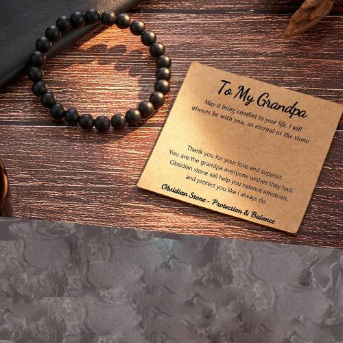 Gemstone Bracelet, handmade, different styles for choice & for man, Length:Approx 8 Inch, Sold By PC