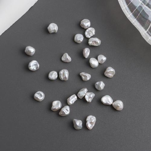 Cultured Reborn Freshwater Pearl Beads, Round, DIY, white, 7mm, Sold By PC
