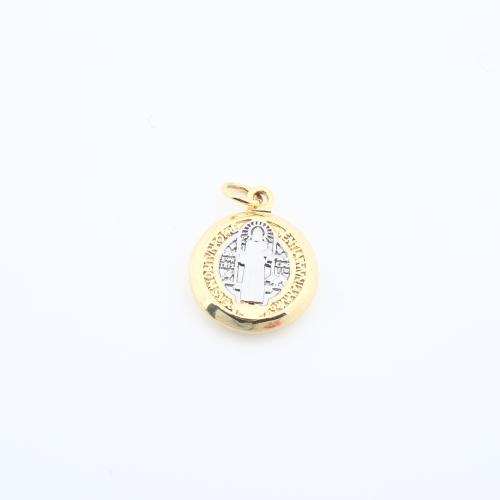 Messing Schmuck Anhänger, plattiert, DIY, keine, frei von Nickel, Blei & Kadmium, 18x15x3mm, verkauft von PC