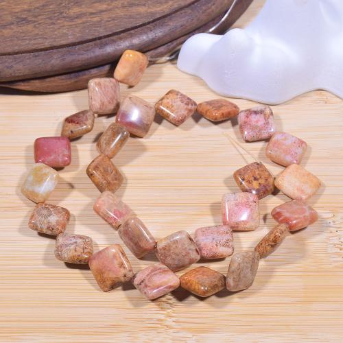 Gemstone Jewelry Beads, Chrysanthemum Stone, DIY, mixed colors, Sold Per 38 cm Strand